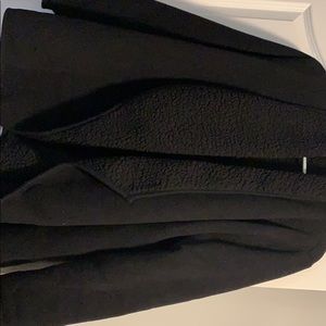Warm black coat